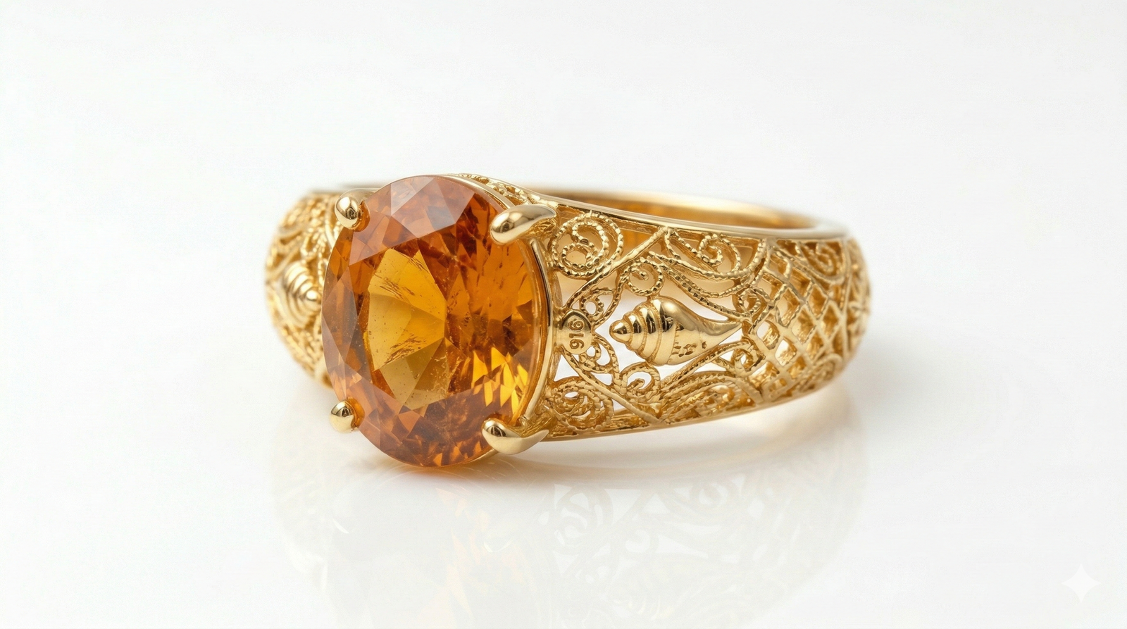 Filigree Bridal Ring