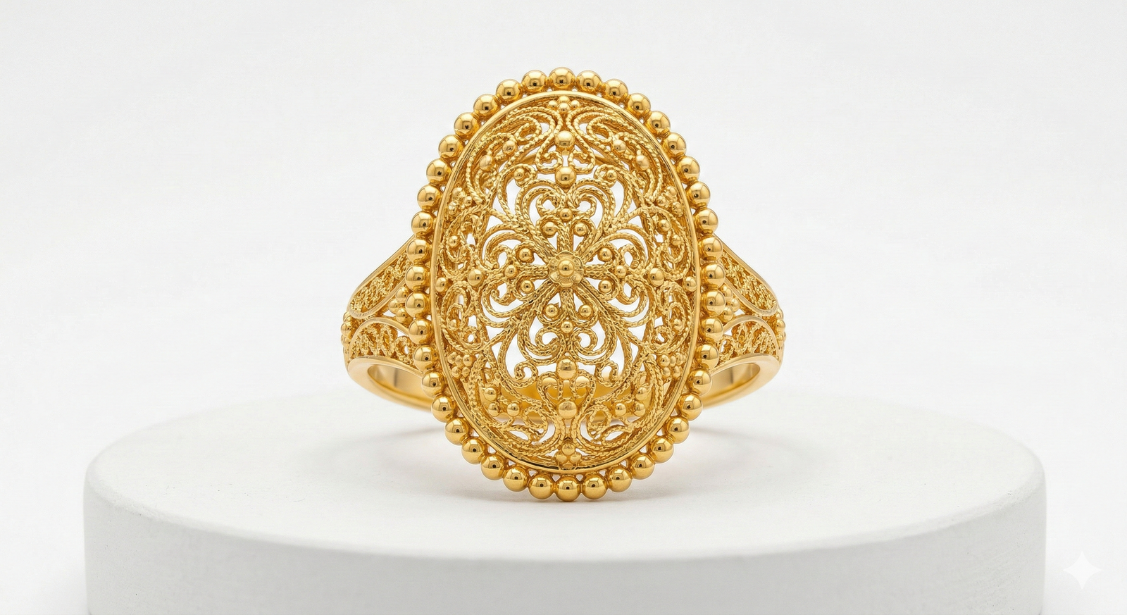 Filigree Dome Ring