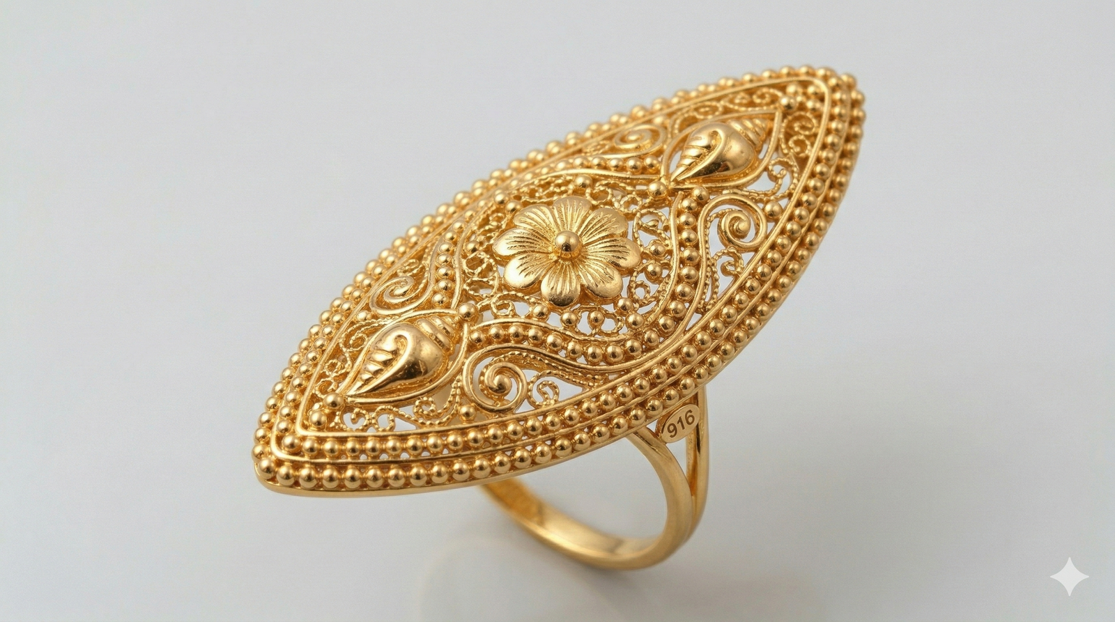 Classic Bengali Bridal Ring