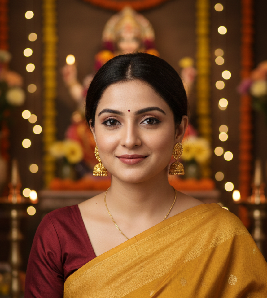 Priyanka Ghosh wearing LGP jewelry