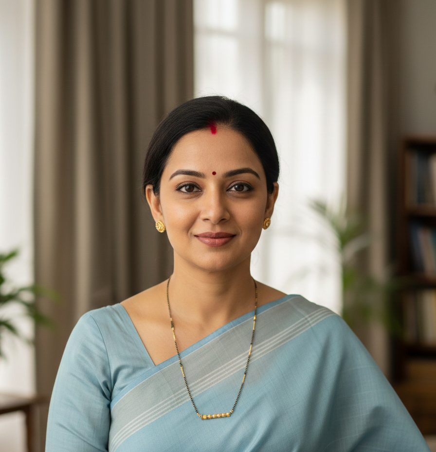 Supriya Chatterjee wearing LGP jewelry