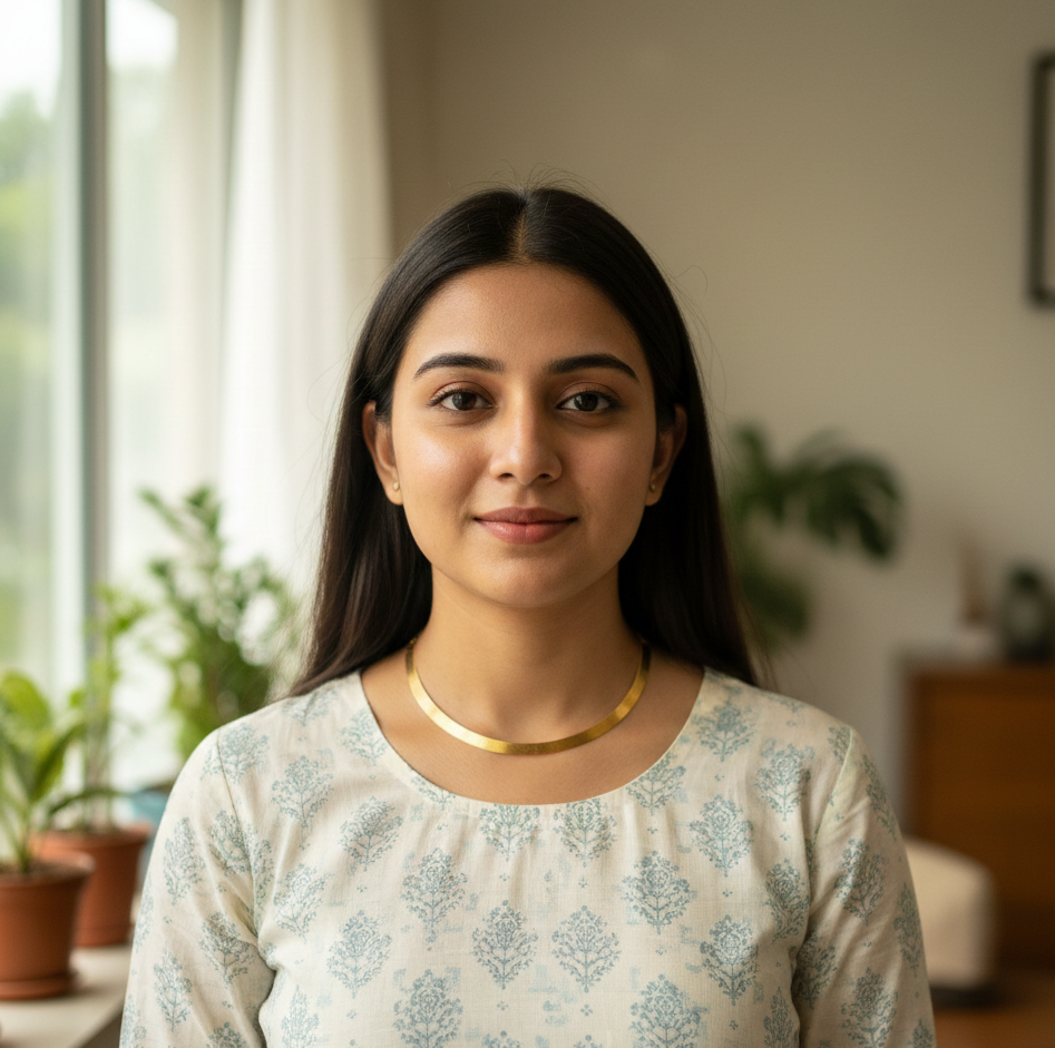 Rimpa Dutta wearing LGP jewelry